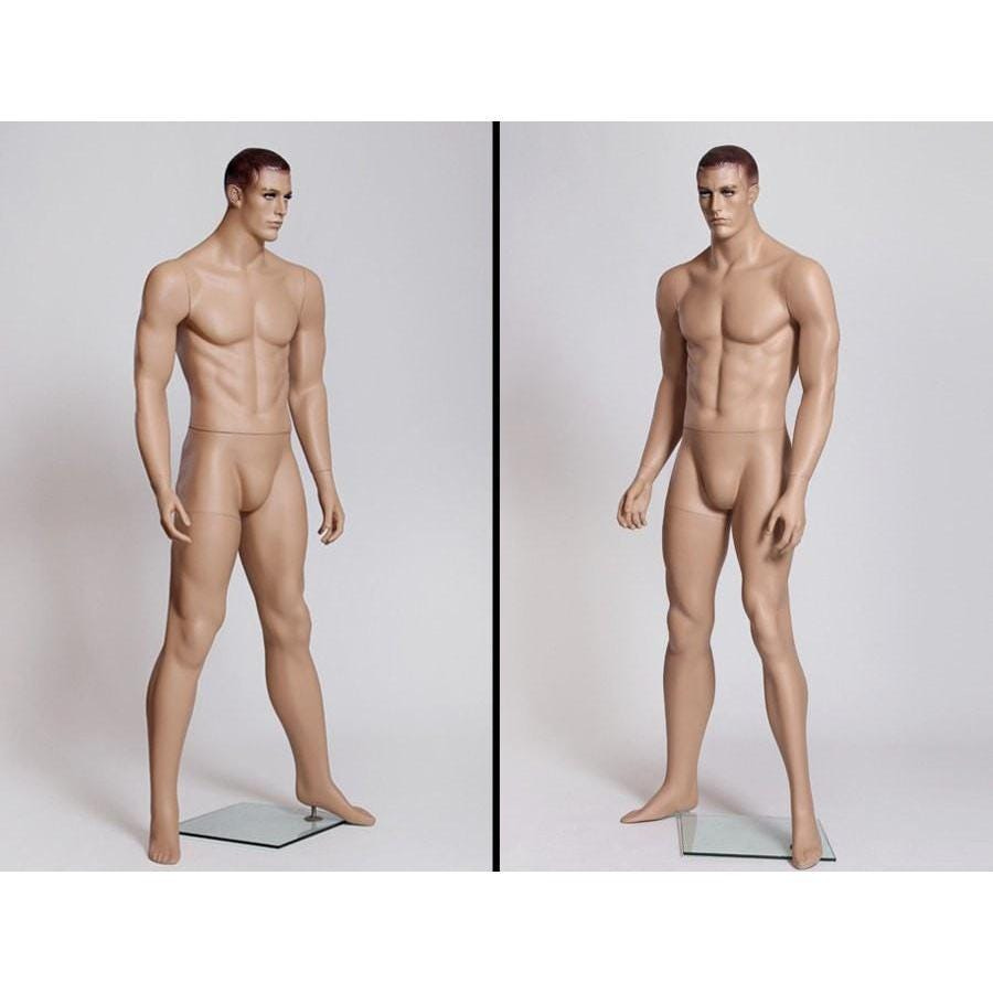 a not-so-realistic mannequin I found online