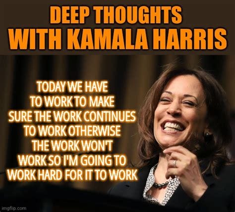 Kamala Harris Thoughts - Imgflip