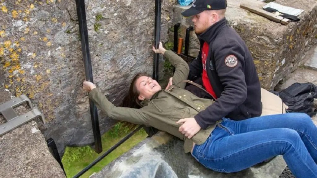 Do you have to be Irish to kiss the Blarney stone?