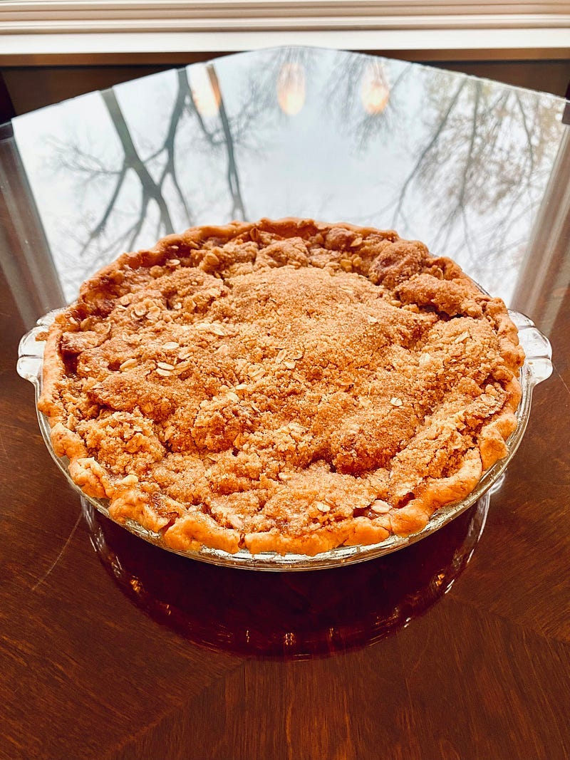 A large pie