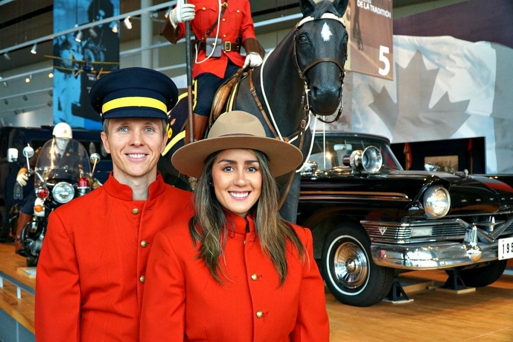 Fun facts about Canada at the RCMP Heritage Centre in Regina, Saskatchewan.