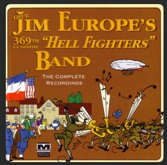 Album cover for Jim Europe's 369th Regiment Band