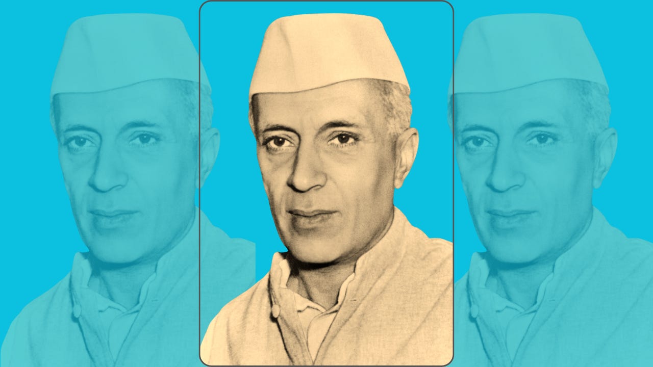 Portrait of Jawaharlal Nehru Portrait of Jawaharlal Nehru
