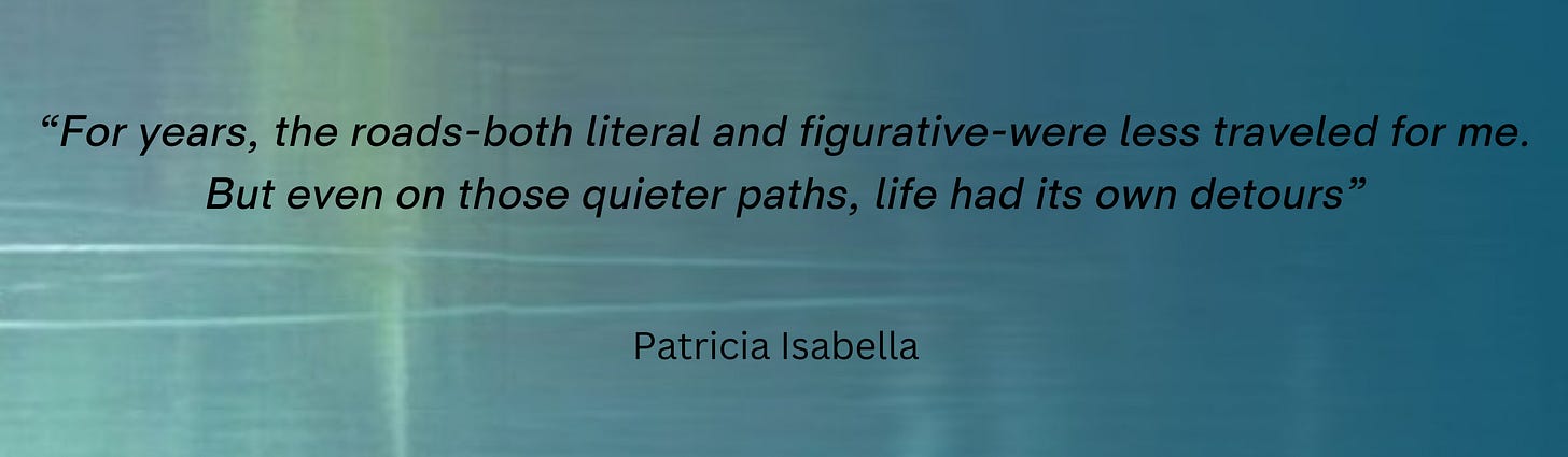 Anxiety, mental health, panic attacks, agoraphobia , cats, roads less traveled, detours