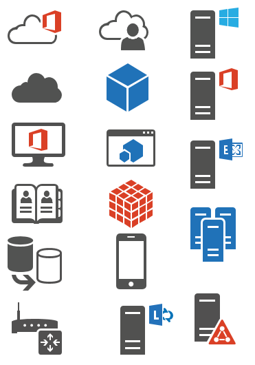 Office 365 Stencils Office 365 Stencils