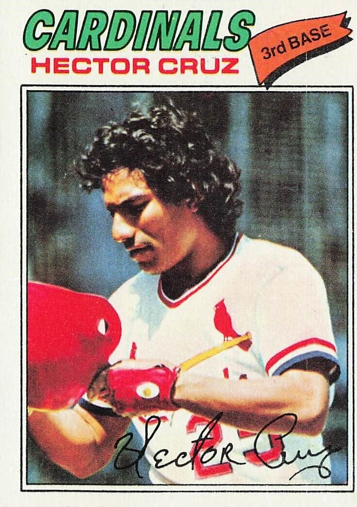 Hector Cruz 1977 TOPPS Baseball Card #624 | eBay