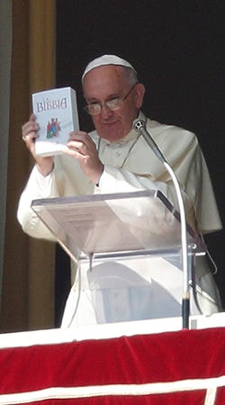 Pope declares special Sunday each year dedicated to word of God Pope declares special Sunday each year dedicated to word of God