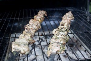 Souvlaki skewer