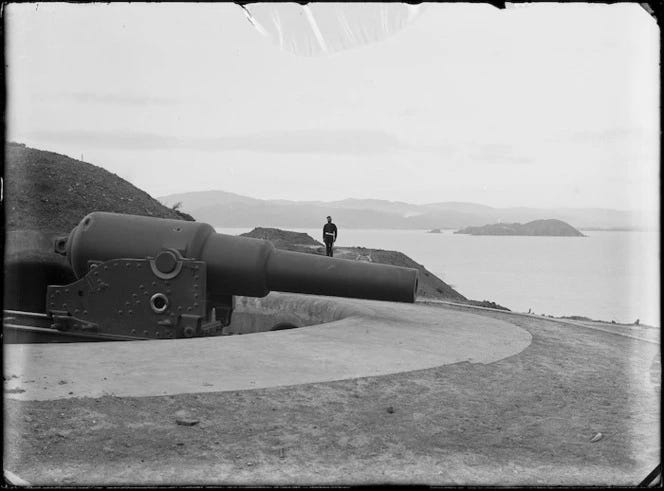 Gun emplacement at Fort Ballance, Wellington