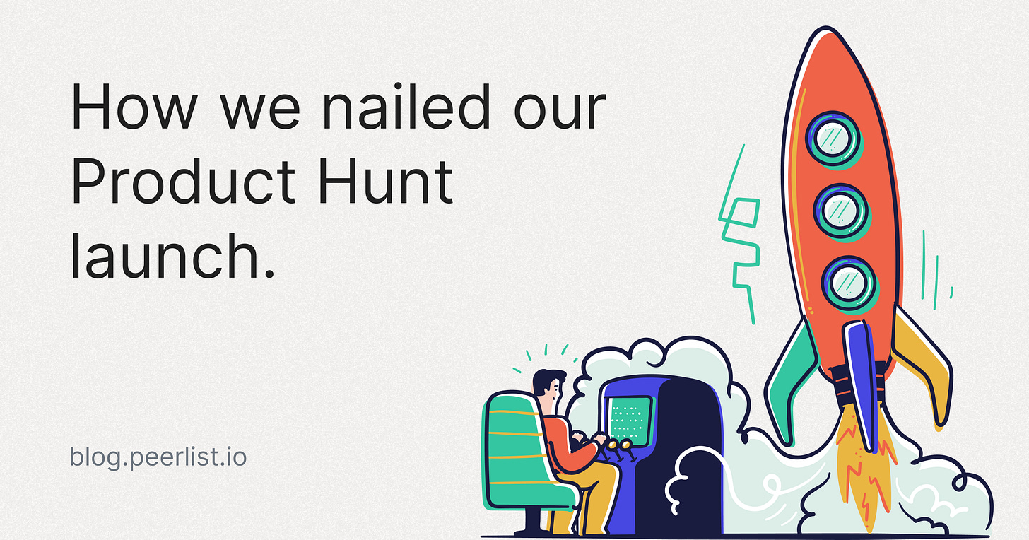 How we nailed our Product Hunt launch