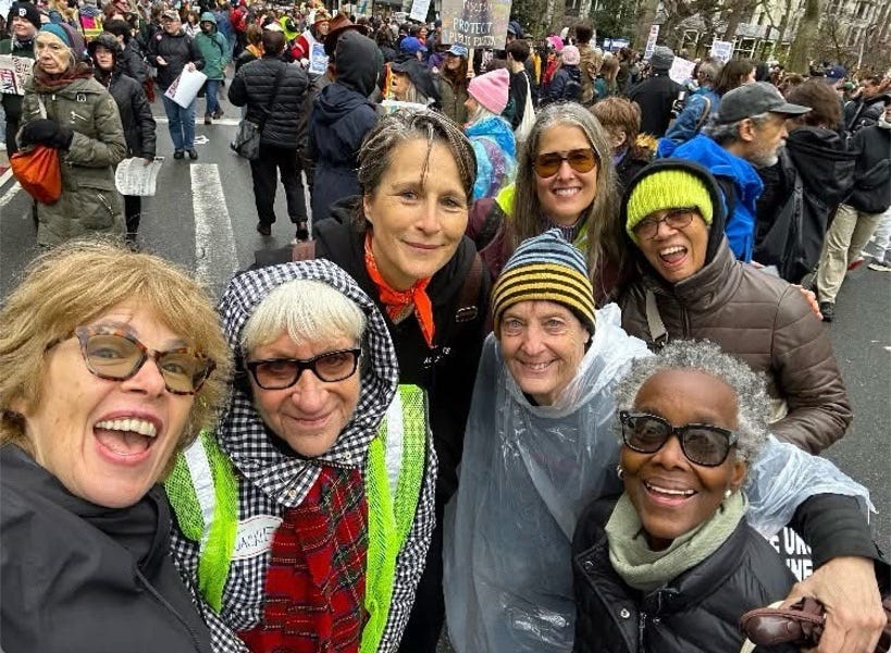 A group of women taking a selfie

AI-generated content may be incorrect.