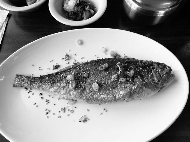 Grilled Croaker