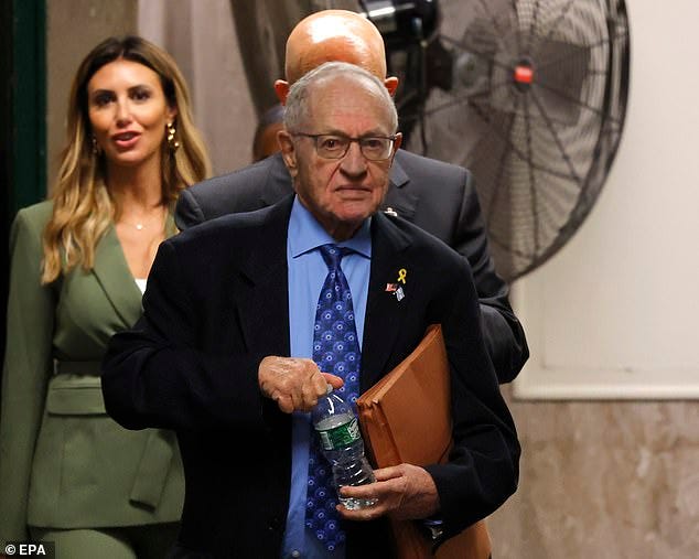 Prominent defense attorney Alan Dershowitz, who represented both Trump and Epstein, told DailyMail.com Maxwell deserves clemency