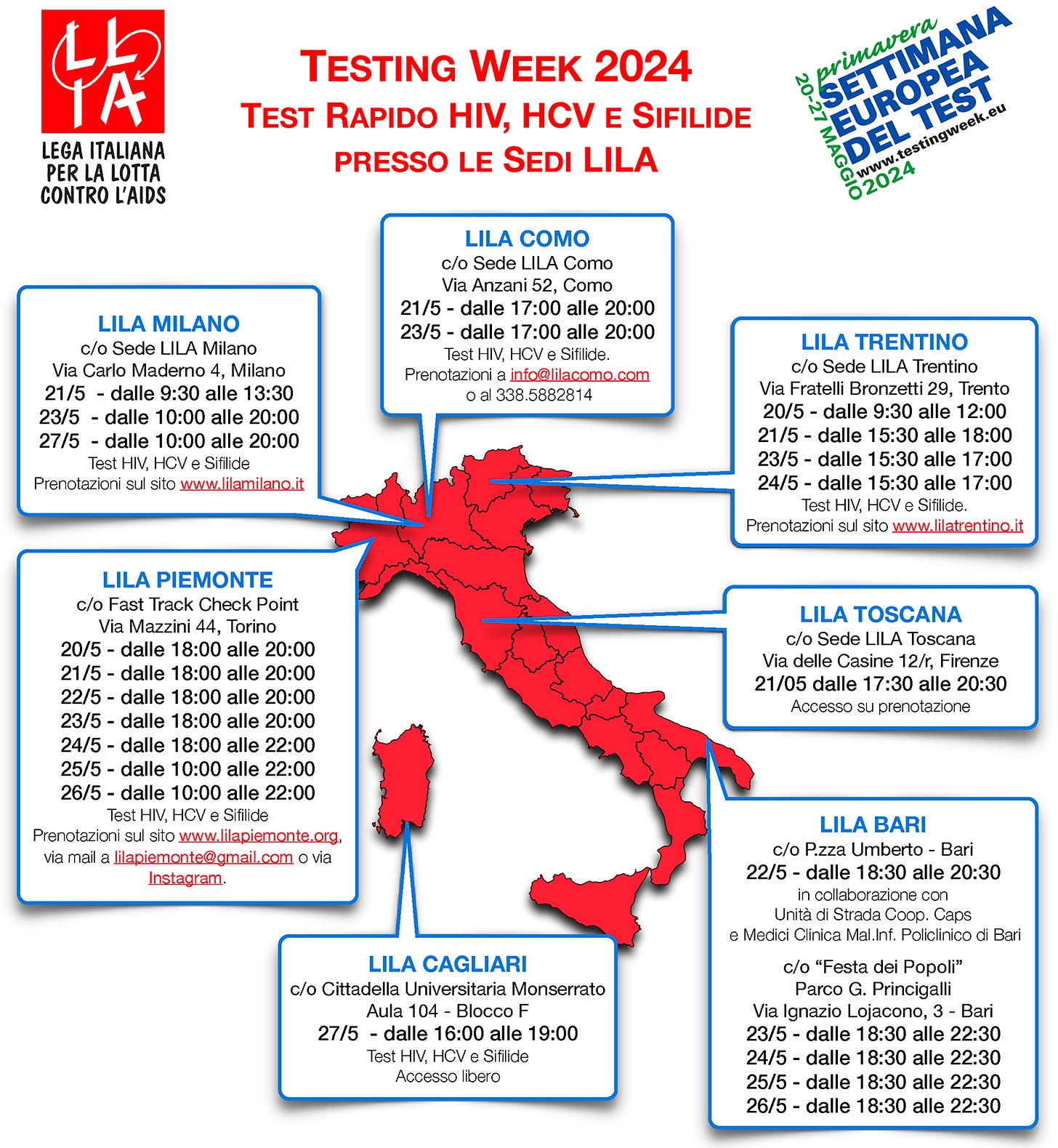 Mappa test Lila