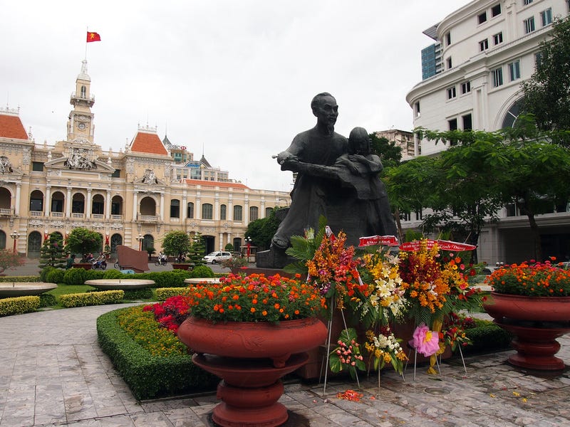 Ho Chi Minh statue: Ho Chi Minh City