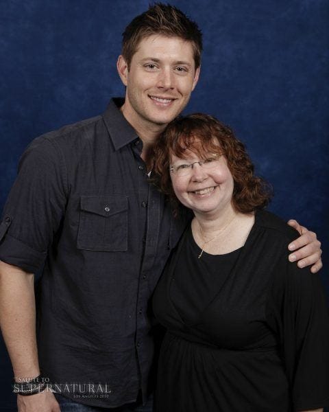 lynn zubernis with superanatural jensen ackles movie tv tech geeks