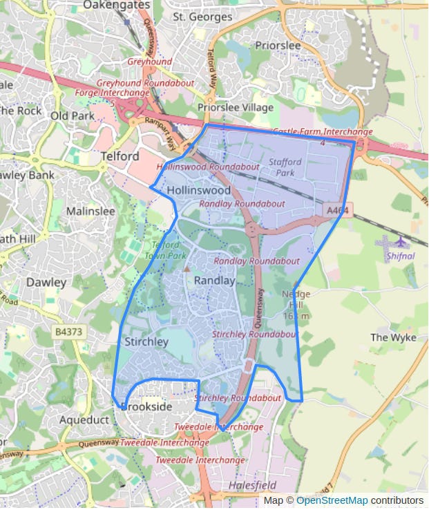 Telford/Wrekin, The Nedge