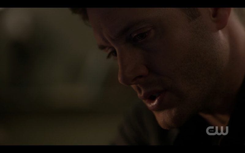 superantural dean winchester taping the future