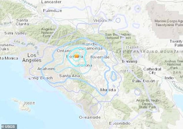 The quakes were felt by millions across the region after they hit on Saturday morning