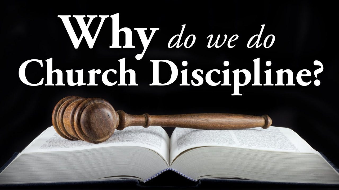 Why Do We Do Church Discipline? - Pastor Tim Price - YouTube