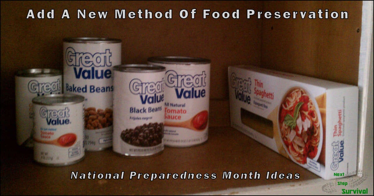 You are currently viewing National Preparedness Month Ideas – Add A New Method Of Food Preservation