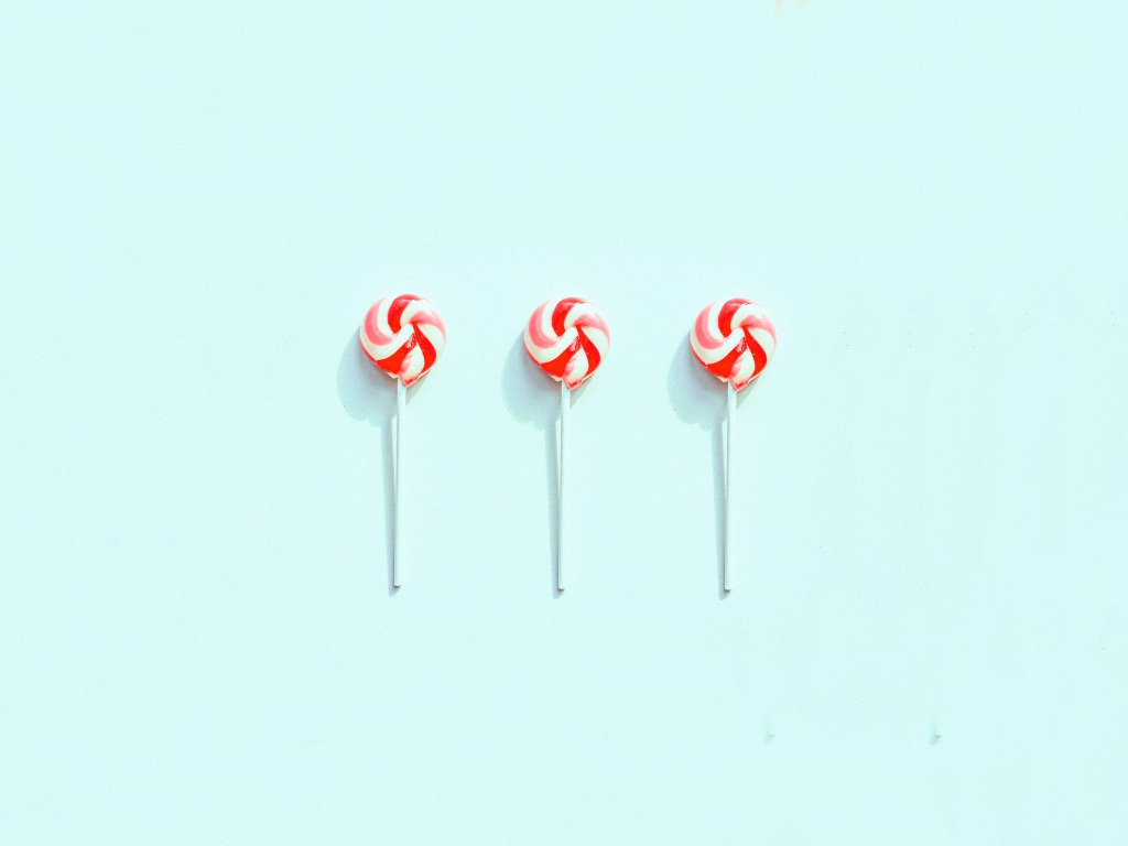 Wallpaper lollipops, sweet candy, minimal desktop wallpaper, hd image,  picture, background, 28aa18 | wallpapersmug