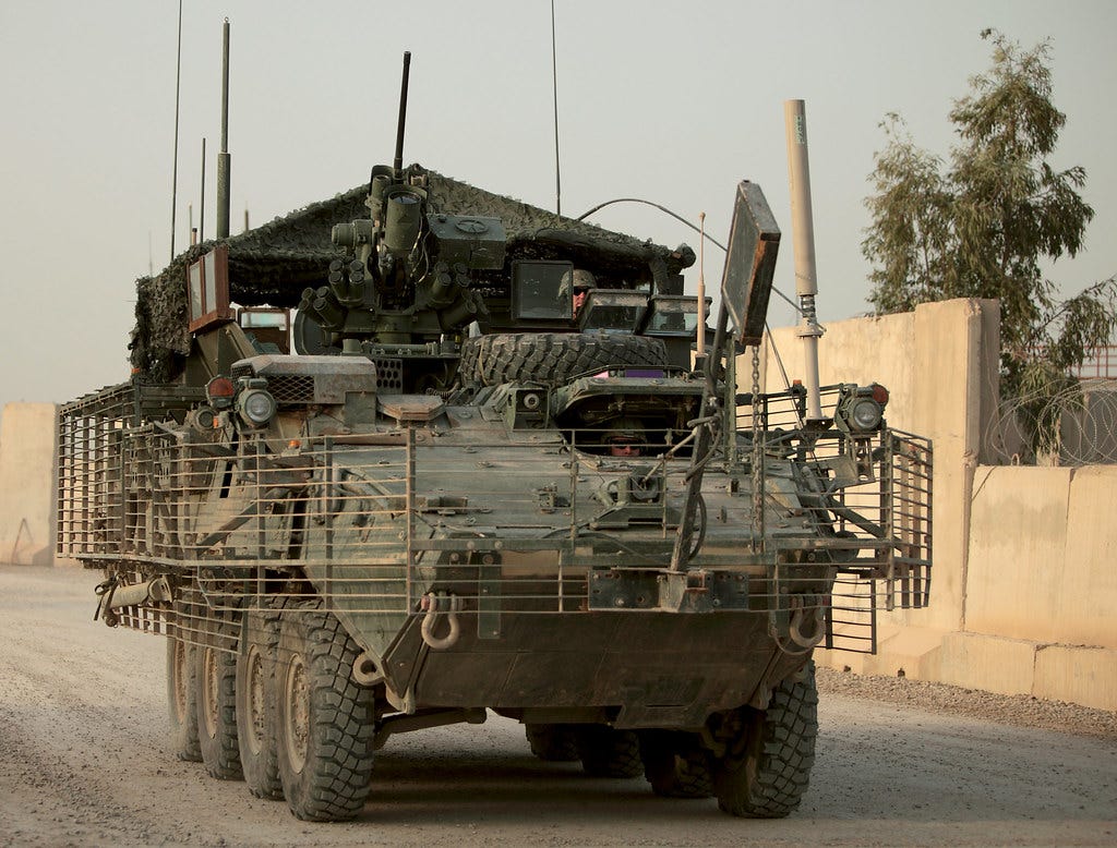 M1126 Stryker ICV - RTB | M1126 Stryker ICV and Crew return … | Flickr