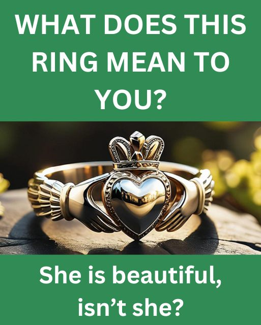 May be an image of ring and text