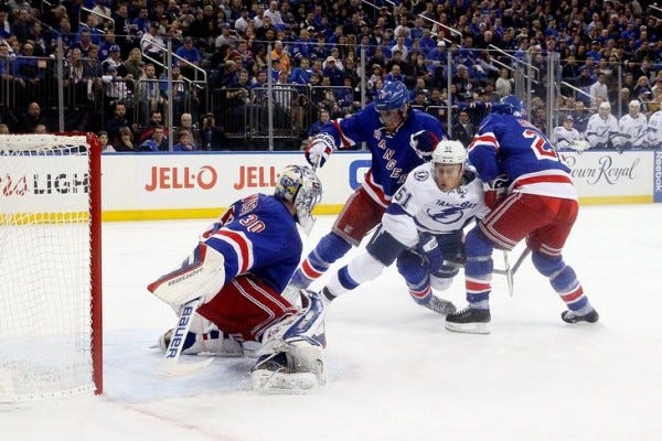 new york rangers beat tampa bay lightning stanley cup playoffs 2015