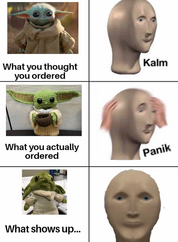 Store bought vs Wish.com bought. : r/memes