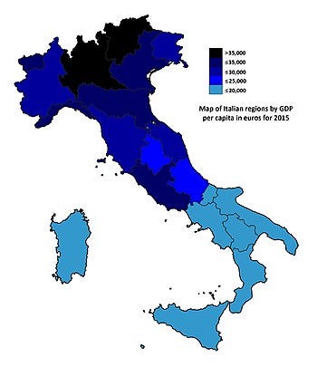 List of Italian regions by GDP - Wikipedia