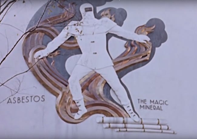Film still of Aesbestos