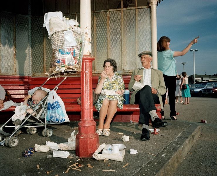 Martin Parr – Great Britain. England. New Brighton. From The Last Resort, 1983-85