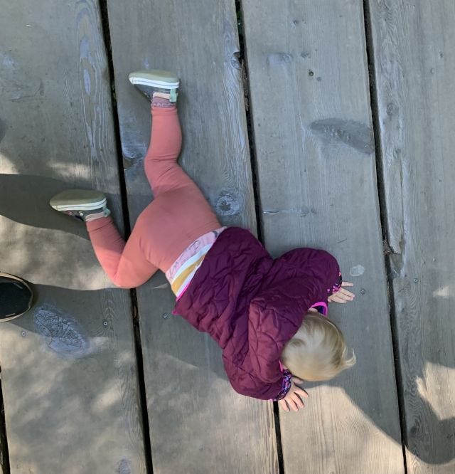 Meltdown on a boardwalk, oops. Meltdown on a boardwalk, oops.