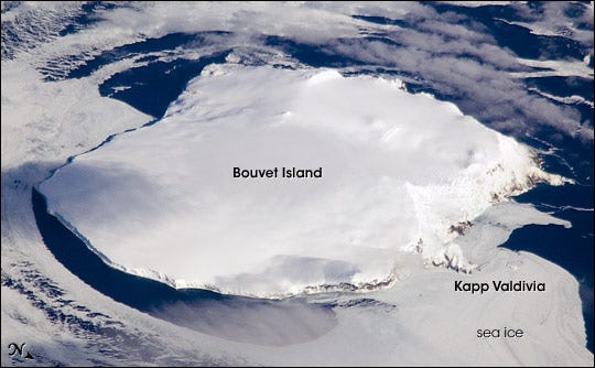 Bouvet Island, South Atlantic Ocean