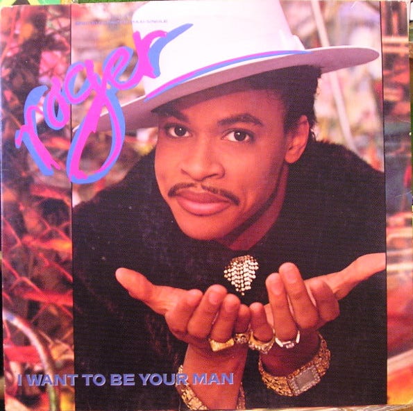 Roger – I Want To Be Your Man (1987, Vinyl) - Discogs