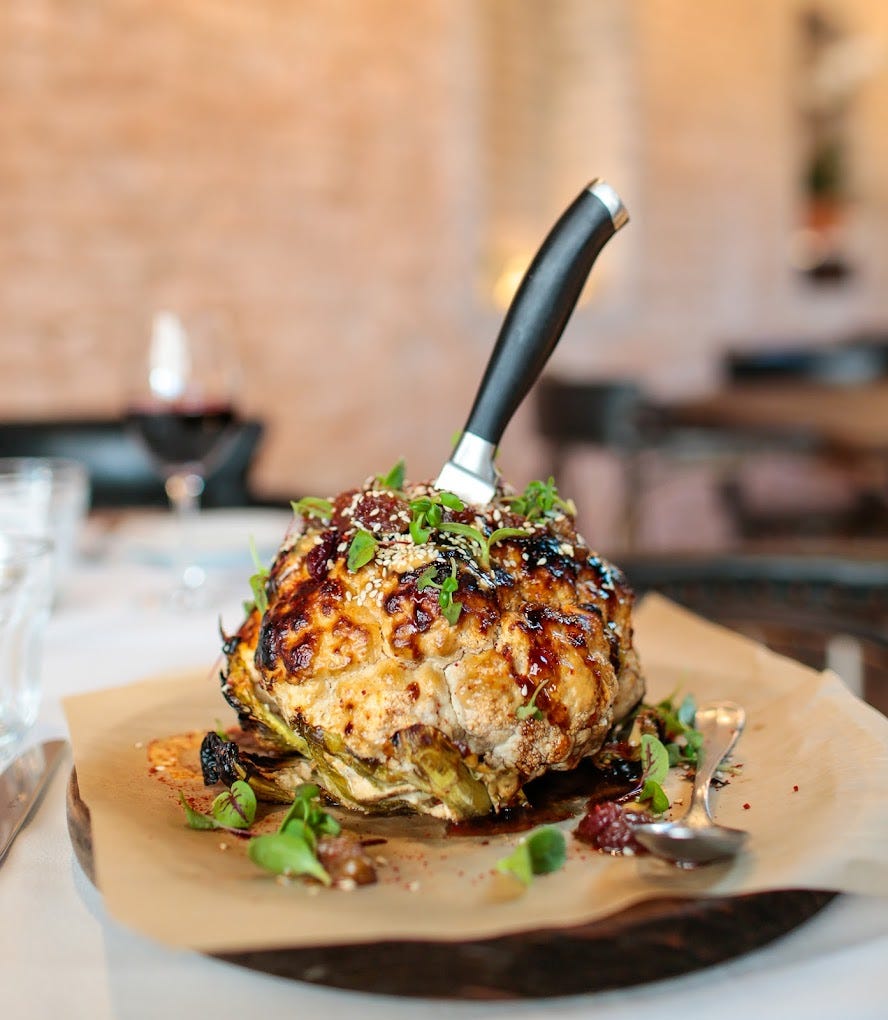 Photo of Lulu's Grilled Heirloom Cauliflower