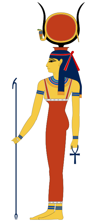 Image of the Egyptian Goddess Hathor