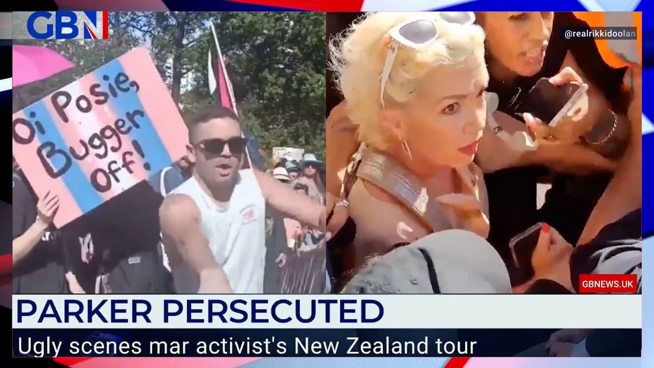 Posie Parker attacked by trans activists: 'They turn to violence because  silencing didn't worked' - YouTube