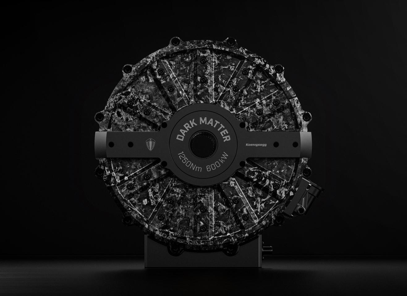Koenigsegg's Dark Matter motor