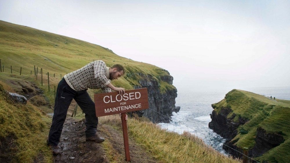 Visit Faroe Islands, Closed for Maintenance | Contagious