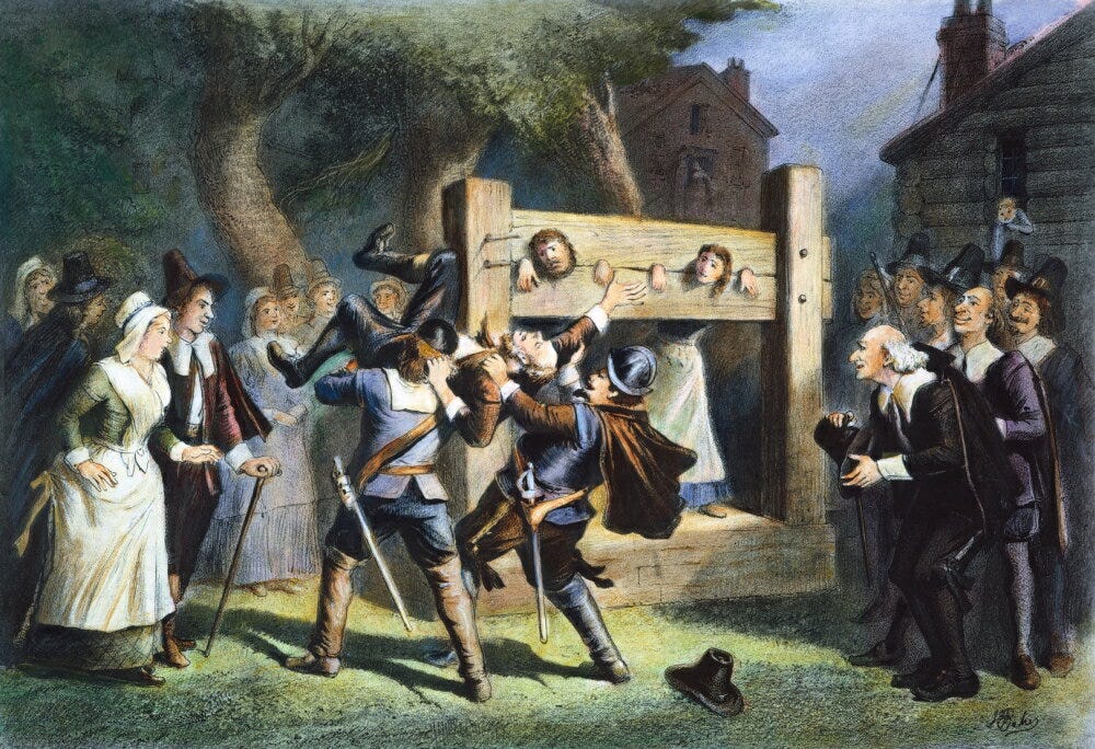 Posterazzi: Puritans Pillory 17Th Cent Nthe Use Of The Pillory To ...