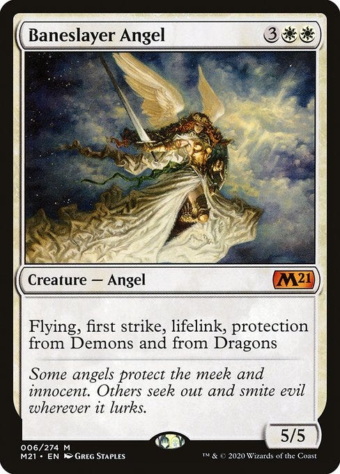 Baneslayer Angel (Core Set 2021 #6)