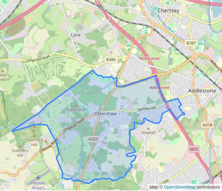 Runnymede, Ottershaw