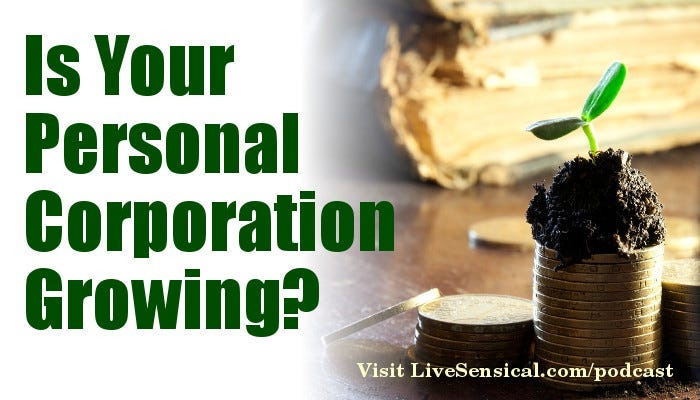 Is Your Personal Corporation Growing? Are you progressing?