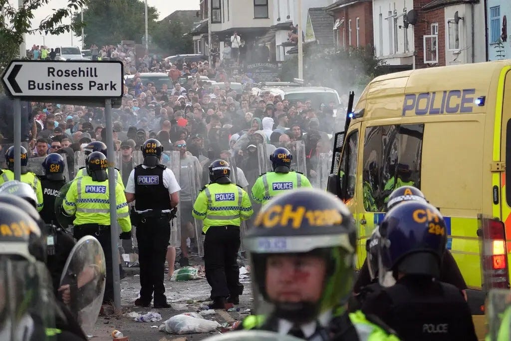 Riots in the UK, August 2024 Jeremy Daines’ Blog