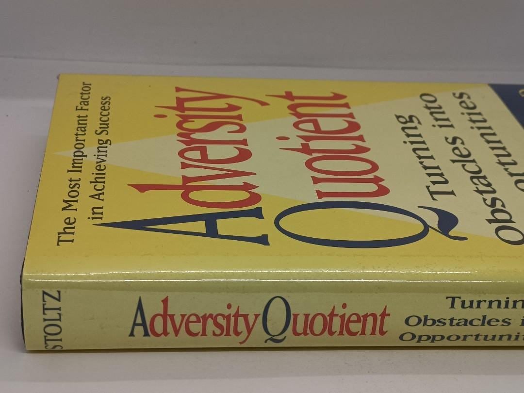 The Most Important Factor in achieving Success: Adversity Quotient -  Turning Obstacles into Opportunities, Hobbies & Toys, Books & Magazines,  Fiction & Non-Fiction on Carousell