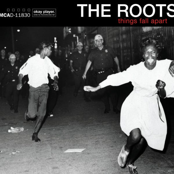 The Roots - Things Fall Apart (1999, Riot Cover, CD) | Discogs