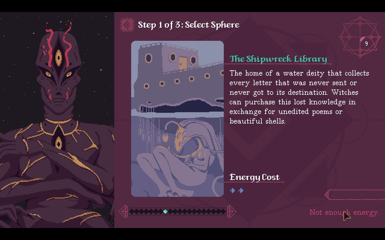 Select sphere: The Shipwreck Library