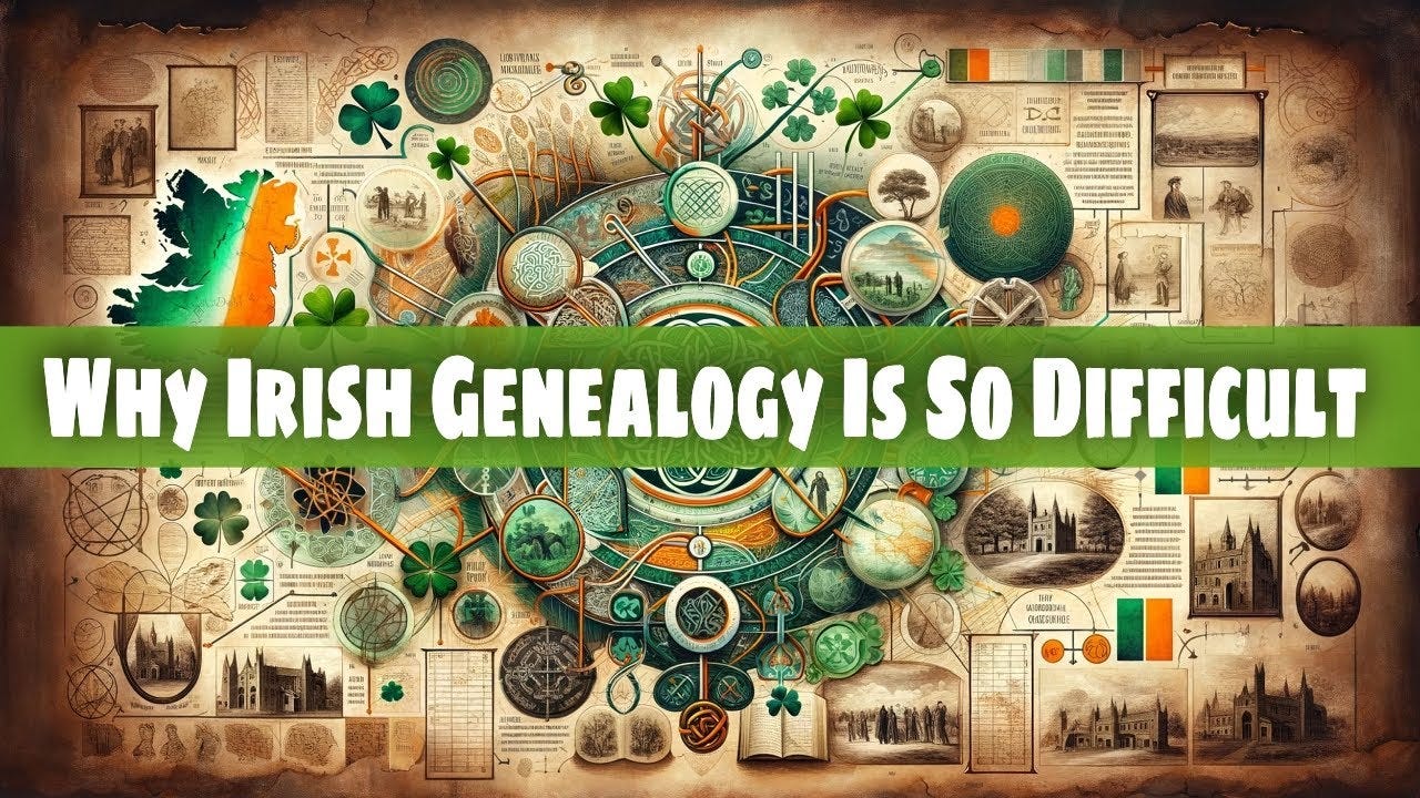 Why Irish Genealogy Is So Difficult | Ancestral Findings Podcast - YouTube